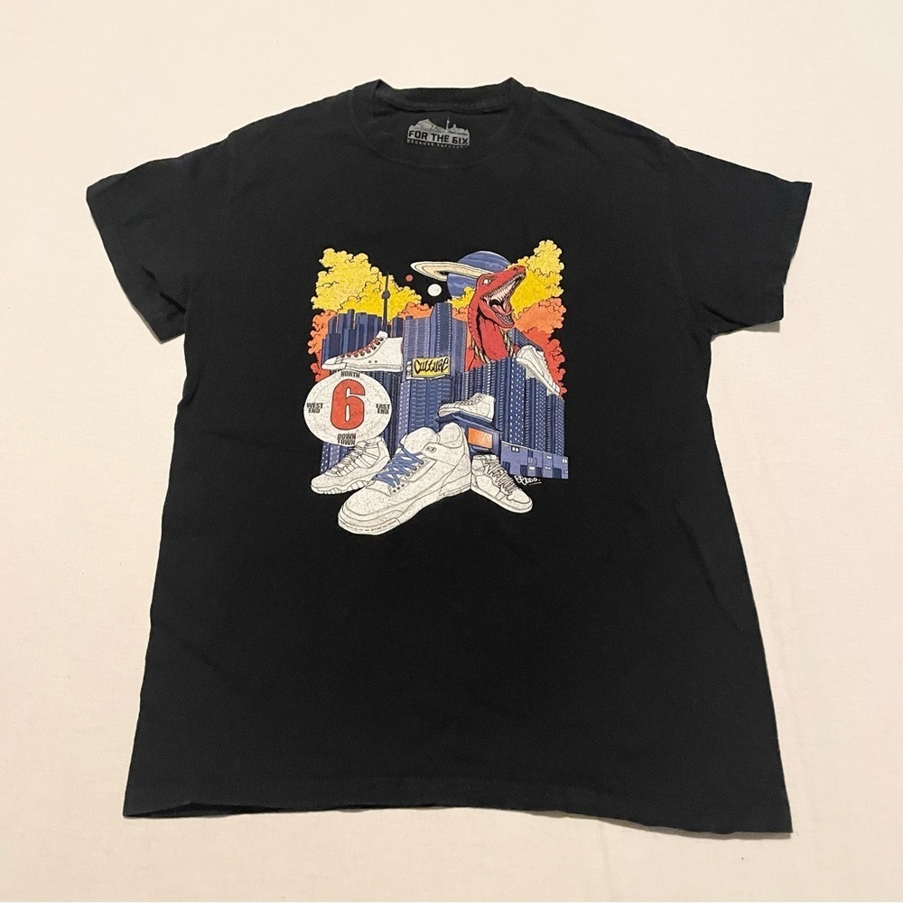 Foot Locker Toronto For The 6ix Graphic T-Shirt Men's Small Shirt